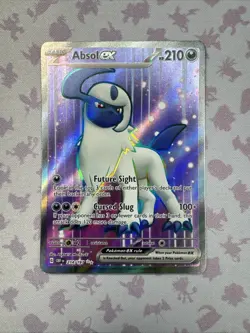 Absol ex - 214/197 - Pokemon Obsidian Flames Full Art Ultra Rare Card NM - Image 1
