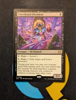 Dawnhand Dissident Rare ECL 098 Lorwyn Eclipsed MTG - Image 1