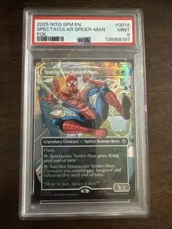 Spectacular Spider-Man (Borderless) Marvel's Spider-Man Foil - Image 1