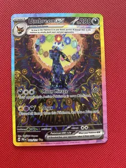 Pokemon Umbreon ex Sv: Prismatic Evolutions 161/131 Special Illustration Rare H… - Image 1