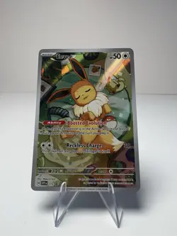 Pokemon Sv: Scarlet & Violet Promo Eevee 173 Full Art Holo Boosted Evolution - Image 1