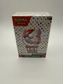 Pokemon TCG Scarlet & Violet 151 Booster Bundle Sealed New (6 packs) - Image 1