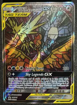 Pokemon Tag Team - Moltres Zapdos Articuno GX - NM - Sun & Moon Promo SM210 - Image 1