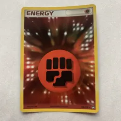 2007 Pokemon EX Power Keepers Fighting Energy Holo #108/108 - Image 1