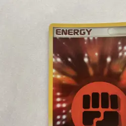 2007 Pokemon EX Power Keepers Fighting Energy Holo #108/108 - Image 4