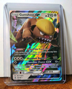 POKEMON GUMSHOOS GX 110/149 ULTRA RARE SUN & MOON NM NEAR MINT - Image 3