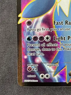 Pokemon TCG Latios EX Full Art Holo Rare Card Roaring Skies 101/108 - Image 2