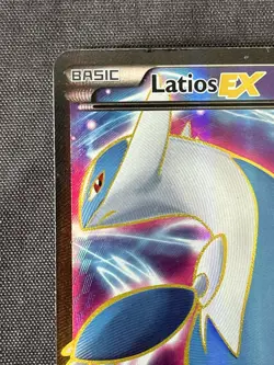 Pokemon TCG Latios EX Full Art Holo Rare Card Roaring Skies 101/108 - Image 3