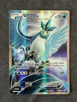 Articuno 25/83 Generations Ultra Rare Textured Full Art Holo Pokemon Card - Image 1