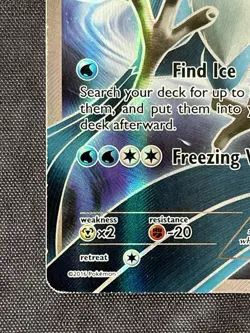 Articuno 25/83 Generations Ultra Rare Textured Full Art Holo Pokemon Card - Image 2