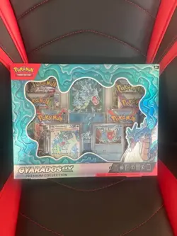 Pokemon TCG Gyarados EX Premium Collection Box Factory Sealed - Image 1
