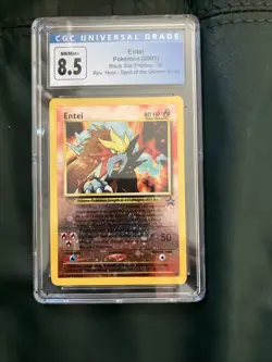 Pokemon TCG CGC Graded Lot of 3 NM-M Zacian V/Frosmoth V/Entei Movie Promo - Image 4