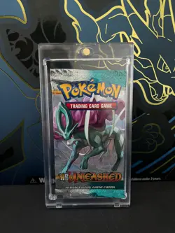 Pokemon HS Unleashed Sealed English Booster Pack (2010) Suicune - Image 1