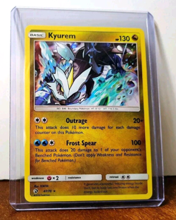 POKEMON KYUREM 47/70 HOLO RARE DRAGON MAJESTY LP - Image 3