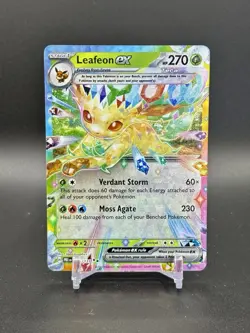 Pokemon TCG - Leafeon ex - Double Rare SV: Prismatic Evolutions 006/131 - Image 1