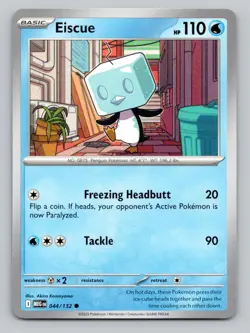 Eiscue 044/132 Common ME01: Mega Evolution Pokemon - Image 1
