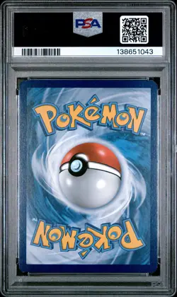 2015 POKEMON XY BLACK STAR PROMOS #XY77 FULL ART/DIALGA PSA 8 - Image 2