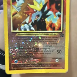 Pokemon Entei Wotc Promo Reverse Holo 34/53 80 HP Protective Flame Card - Image 3