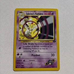 Pokemon TCG Sabrina's Kadabra Gym Challenge 58/132 Uncommon Non Holo LP - Image 1