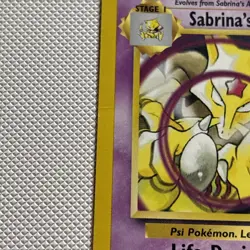 Pokemon TCG Sabrina's Kadabra Gym Challenge 58/132 Uncommon Non Holo LP - Image 3