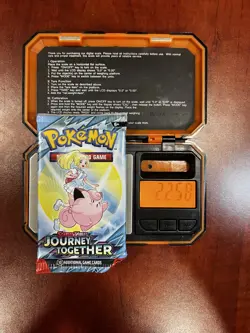 Heavy! 22.58 Gram Pokemon Journey Together Booster Pack Sealed - Image 1