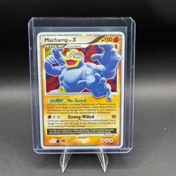 Machamp Lv X Pokemon Stormfront 098/100 Vintage Holo Ultra Rare Diamond Pearl MP - Image 1