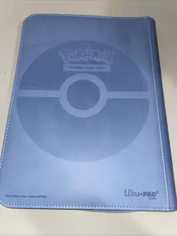 Ultra Pro: Pokemon Lucario 9-Pocket Zippered Binder Blue 74427161613 - Image 2