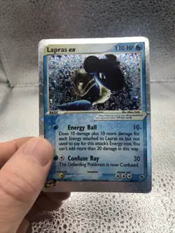 Pokemon English TCG: 2003 EX Ruby & Sapphire Lapras ex 99/109 Ultra Rare - Image 2