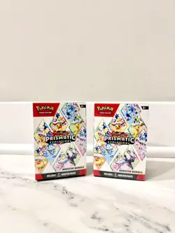 Pokemon Scarlet & Violet Prismatic Evolutions Booster Bundle - lot of 2 - Image 1