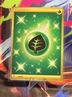 Pokemon TCG Grass Energy 283/264 Fusion Strike Secret Rare (NM) - Image 1