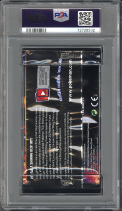 PSA 8 2021 POKEMON SWORD & SHIELD SHINING FATES FOIL PACK Charizard booter pack - Image 2