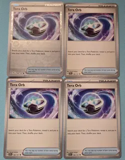 [4x Playset] Tera Orb (189/191) - SV08: Surging Sparks (SV08) Pokemon TCG - Image 1