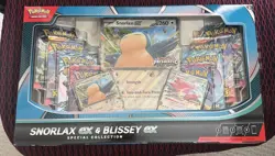 Pokemon Game Snorlax ex and Blissey ex Special Collection Box (2 box lot) - Image 1