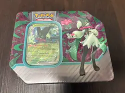 Pokemon TCG Paldea Partners Tin Meowscarada EX 5 S&V Booster Pack New / Sealed - Image 1