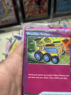 Pokemon Precious Trolley 185/191 Surging Sparks Near Mint NM - Image 2