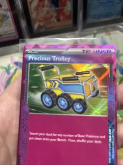 Pokemon Precious Trolley 185/191 Surging Sparks Near Mint NM - Image 3