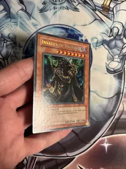 (F) Invader of Darkness IOC-111 Invasion of Chaos 1st Edition LP - Image 2