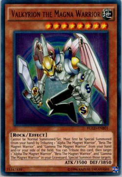 Valkyrion the Magna Warrior - YGLD-ENB01 - LP - Ultra Rare - Unlim - Yugioh - Image 1