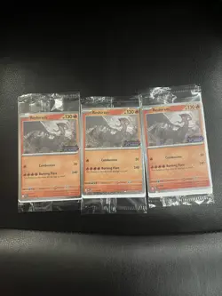 2025 Pokemon Phantasmal Flames Barnes & Noble Promo Stamped Reshiram 17 - SEALED - Image 1