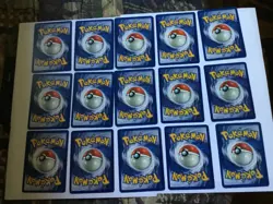 Pokemon TCG Vintage Base Set 2 Card Lot of 71 WOTC - Image 2