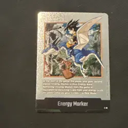 Energy Marker E-86 Silver Manga Booster 02 Dragon Ball Card English - Image 1