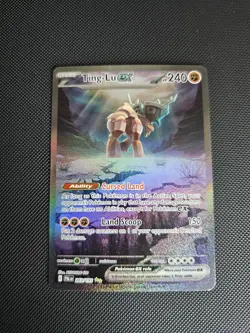 Pokemon TCG Ting-Lu EX Scarlet & Violet Paldea Evolved Holo Card 263/193 - Image 1