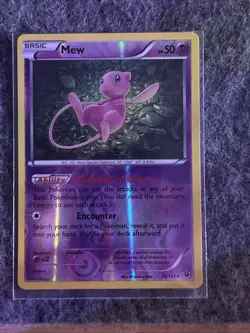 Pokemon TCG Mew Reverse Holo Rare XY Fates Collide 29/124 NM - Image 1