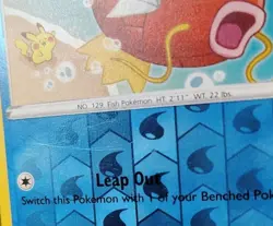 POKEMON MAGIKARP 039/192 REVERSE HOLO REBEL CLASH MP-LP PIKACHU IN BACKGROUND - Image 5