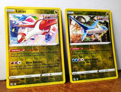 POKEMON LATIAS 193/264 & LATIOS 194/264 REVERSE HOLO RARES FUSION STRIKE MP-LP - Image 1