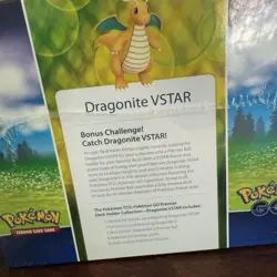 Pokemon GO Premier Deck Holder Box Dragonite VStar Collection Sealed 9 Packs++ - Image 3