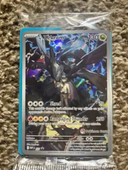 N’s Zekrom Pokemon Center Stamped SEALED promo Pack ETB Elite Trainer Box - Image 1