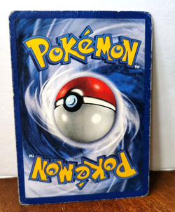 POKEMON HITMONCHAN 7/102 HOLO RARE BASE SET SHADOWLESS HP-DMG - Image 2
