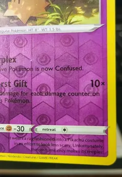 POKEMON MIMIKYU 080/196 REVERSE HOLO RARE LOST ORIGIN LP PIKACHU CAN IN ART - Image 5