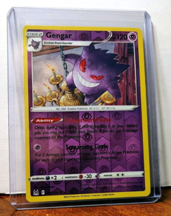 POKEMON GENGAR 066/196 REVERSE HOLO RARE LOST ORIGIN LP - Image 5